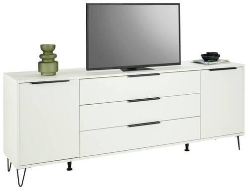 Široká komoda Bounty 216cm, biela, 216 cm, 82 cm, 45 cm