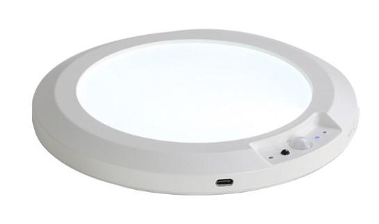 STROPNÉ SVIETIDLO BATTERI - biela, Modern, kov/plast (19/1,5cm) - Mömax