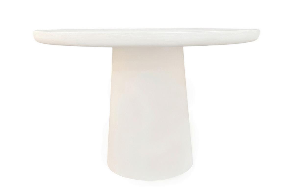 ESSTISCH Weiß L: 120cm - Weiß, MODERN, Holzwerkstoff/Stein (120/120/77cm) - MID.YOU