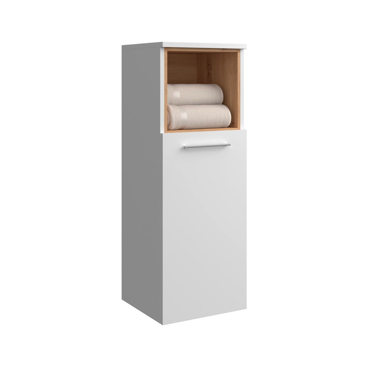 Alsószekrény Mura I - fehér, Modern, faalapú anyag (35/108/33cm)