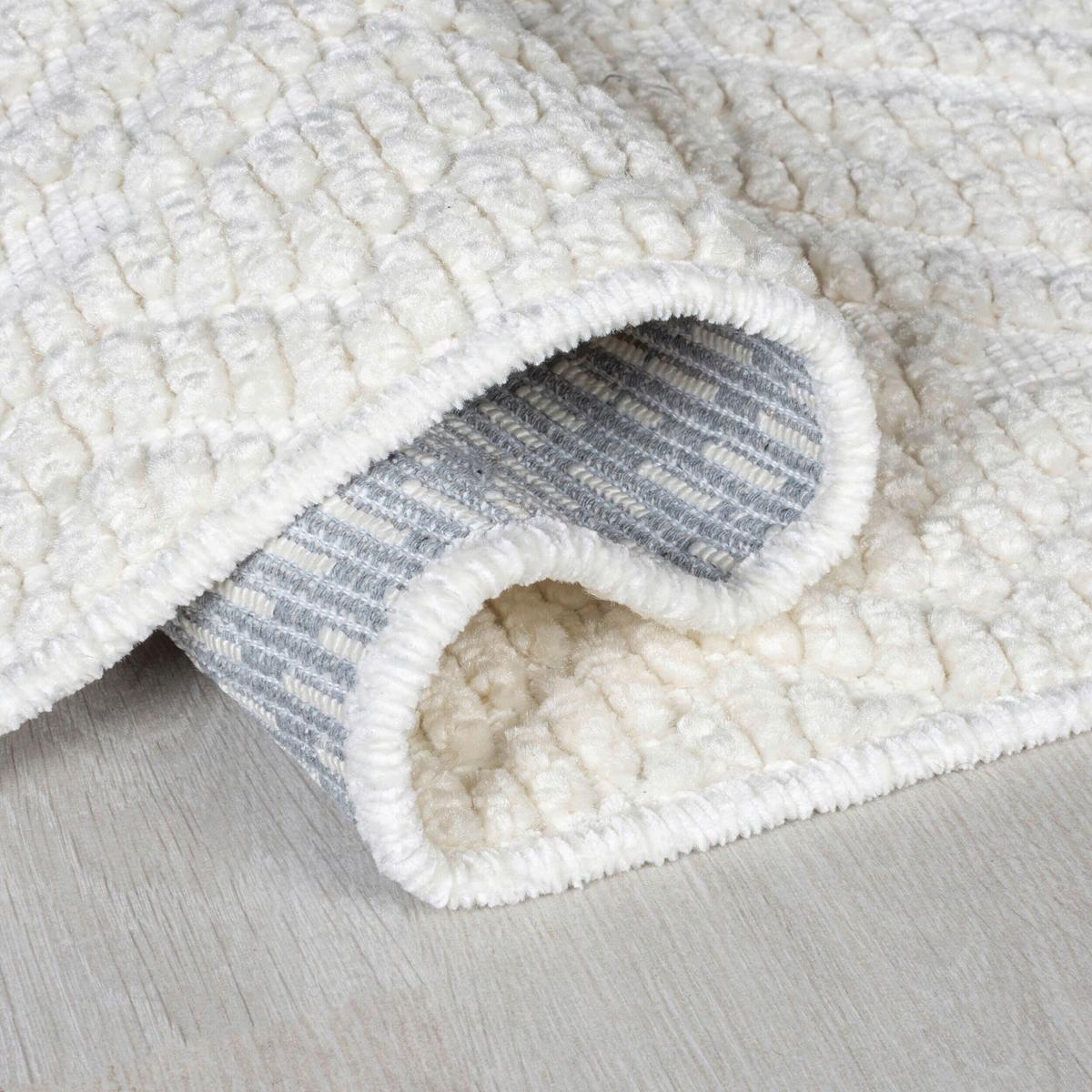 Webteppich Jaipur Ivory 80x160 - Creme, Basics, Textil (80/160cm)