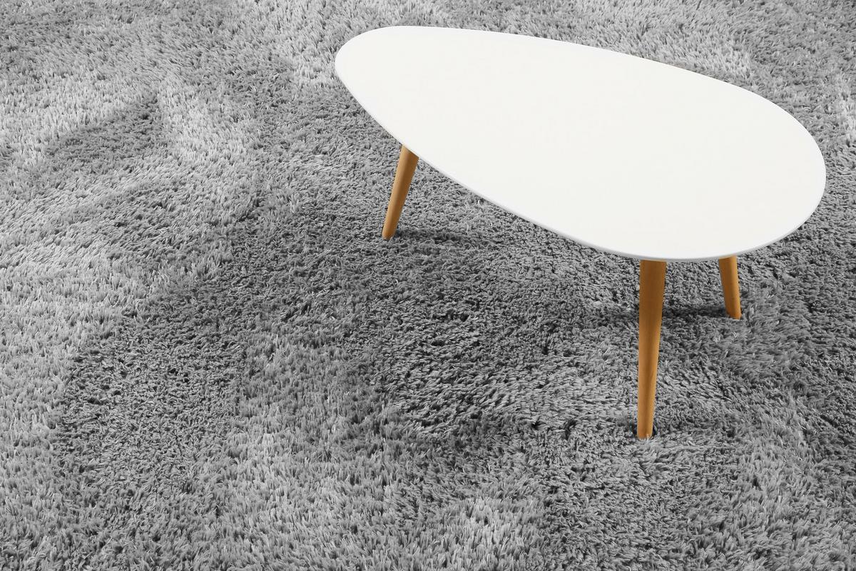 Teppich Läufer Silber Yogi 80x230 Cm - Silberfarben, KONVENTIONELL, Textil (80/230cm) - Esprit