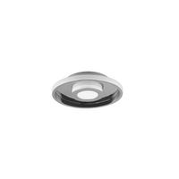 LED-Deckenleuchte Ip44 Ø 30 cm 1-Flammig, 3-Fach Schaltbar - Chromfarben, Design, Kunststoff/Metall (30/6,8cm) - Trio Leuchten