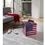 Sitzbox America - Multicolor, MODERN, Holzwerkstoff/Textil (38/38/38cm) Sitzbox America - Multicolor, MODERN, Holzwerkstoff/Textil (38/38/38cm)
