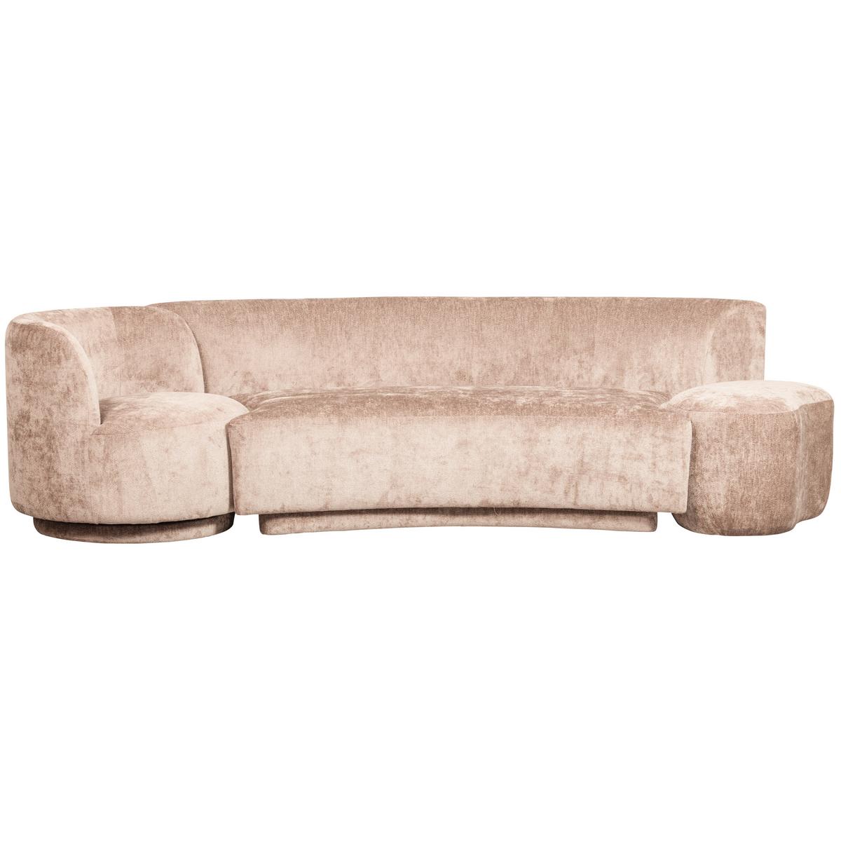 Bigsofa Popular Naturfarben B: 270 Cm - Naturfarben, Design, Textil (270/72/97cm) - Livetastic