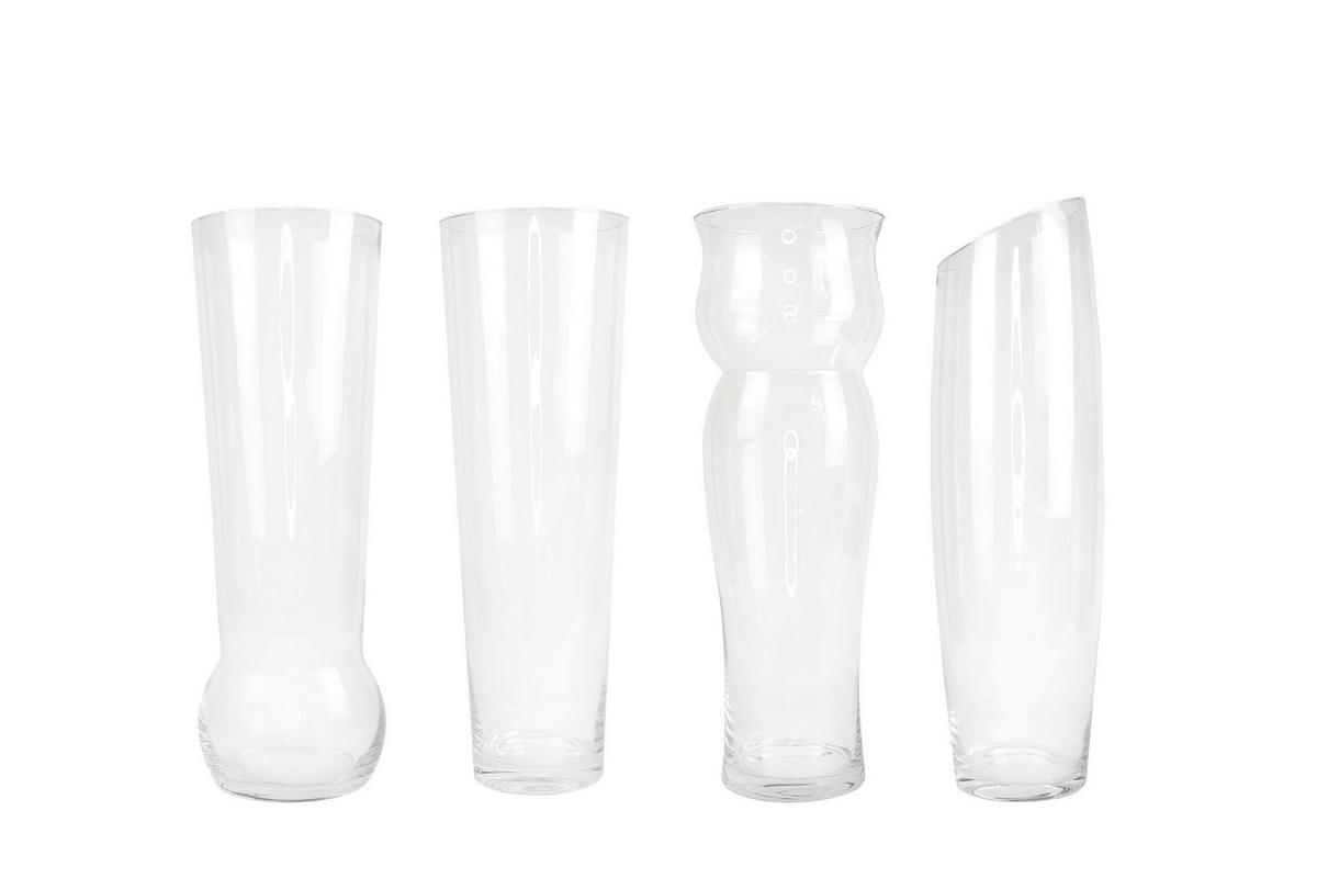 Váza Terezie - átlátszó, Konventionell, Üveg (50cm) - Ondega