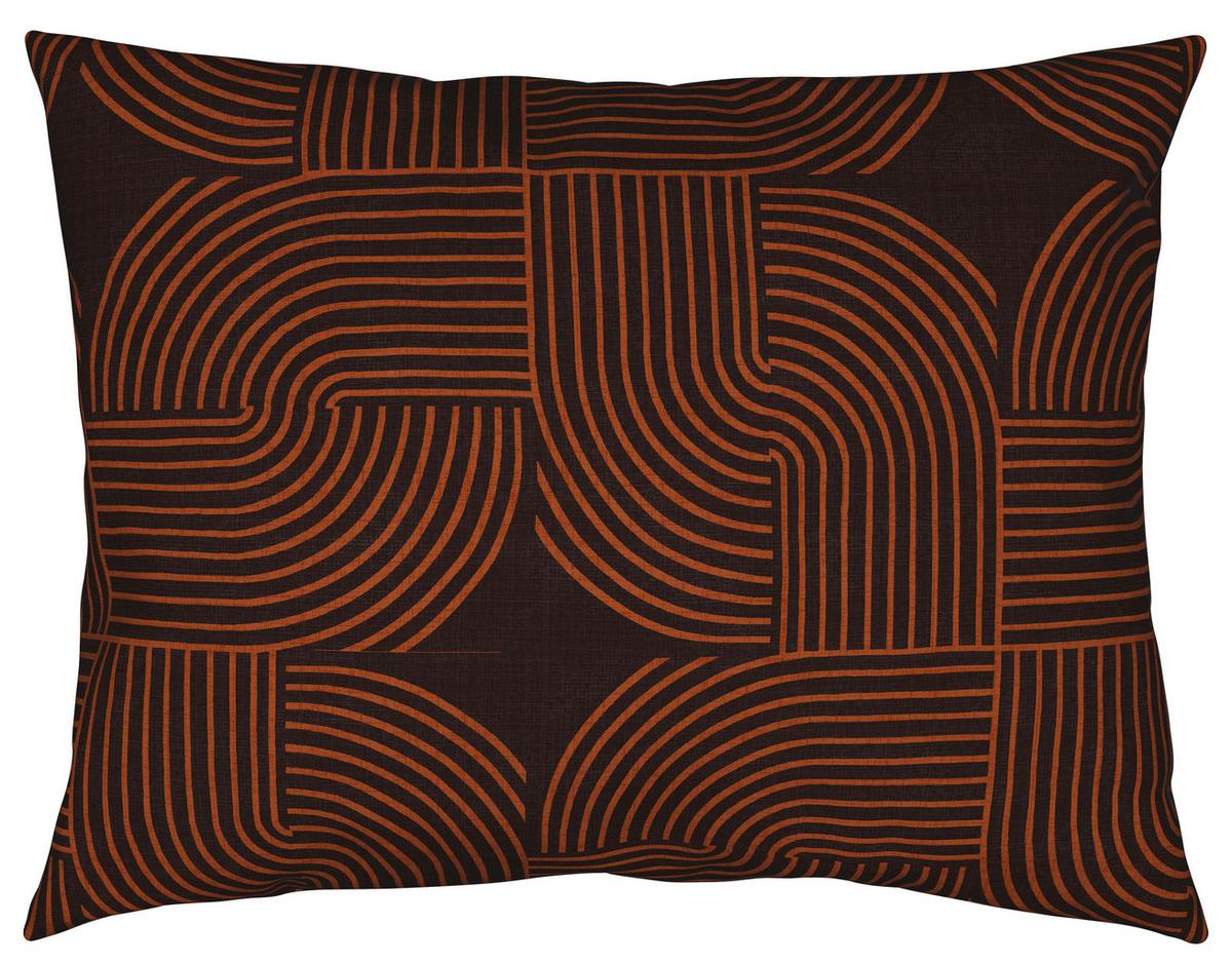 Reneforcé-Bettwäsche 140x200 cm Adriane Rostfarben - Rostfarben, MODERN, Textil (140/200cm) - Luca Bessoni