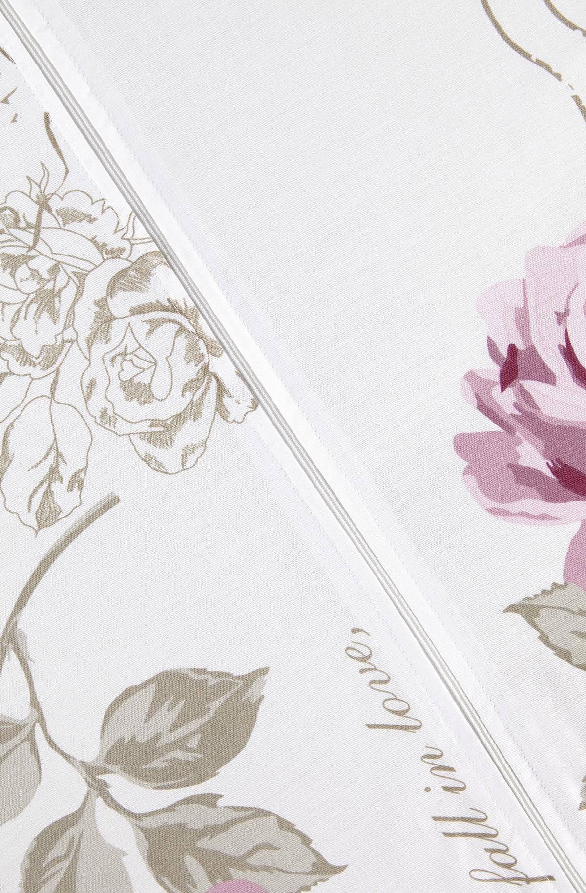 POVLEČENÍ Diary Rose, 140/200cm - bílá, Romantický / Rustikální, textil (140/200cm) - Modern Living