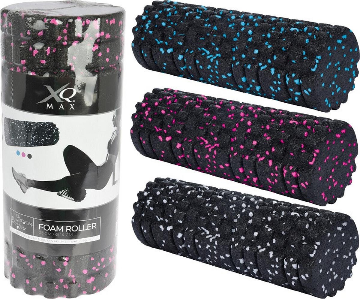 Jógaroller, Masszázshenger Jóga Roller - többszínű, Basics, műanyag (14/14/33cm)