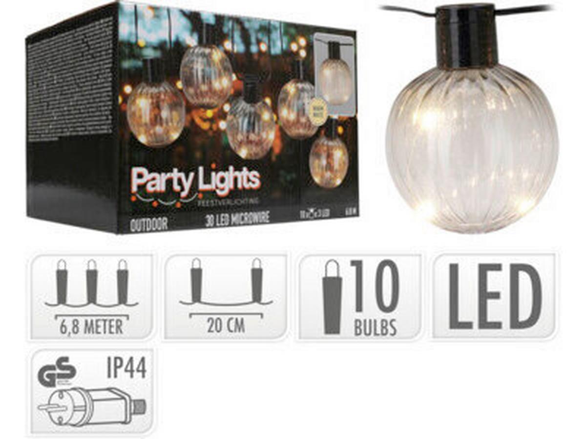 Fényfüzér Bulbs - műanyag (500cm)