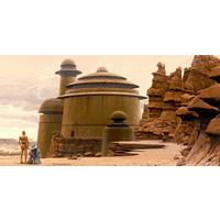 Fototapete Star Wars Jabbas Palace - Gelb/Braun, Trend, Textil (500/250cm)