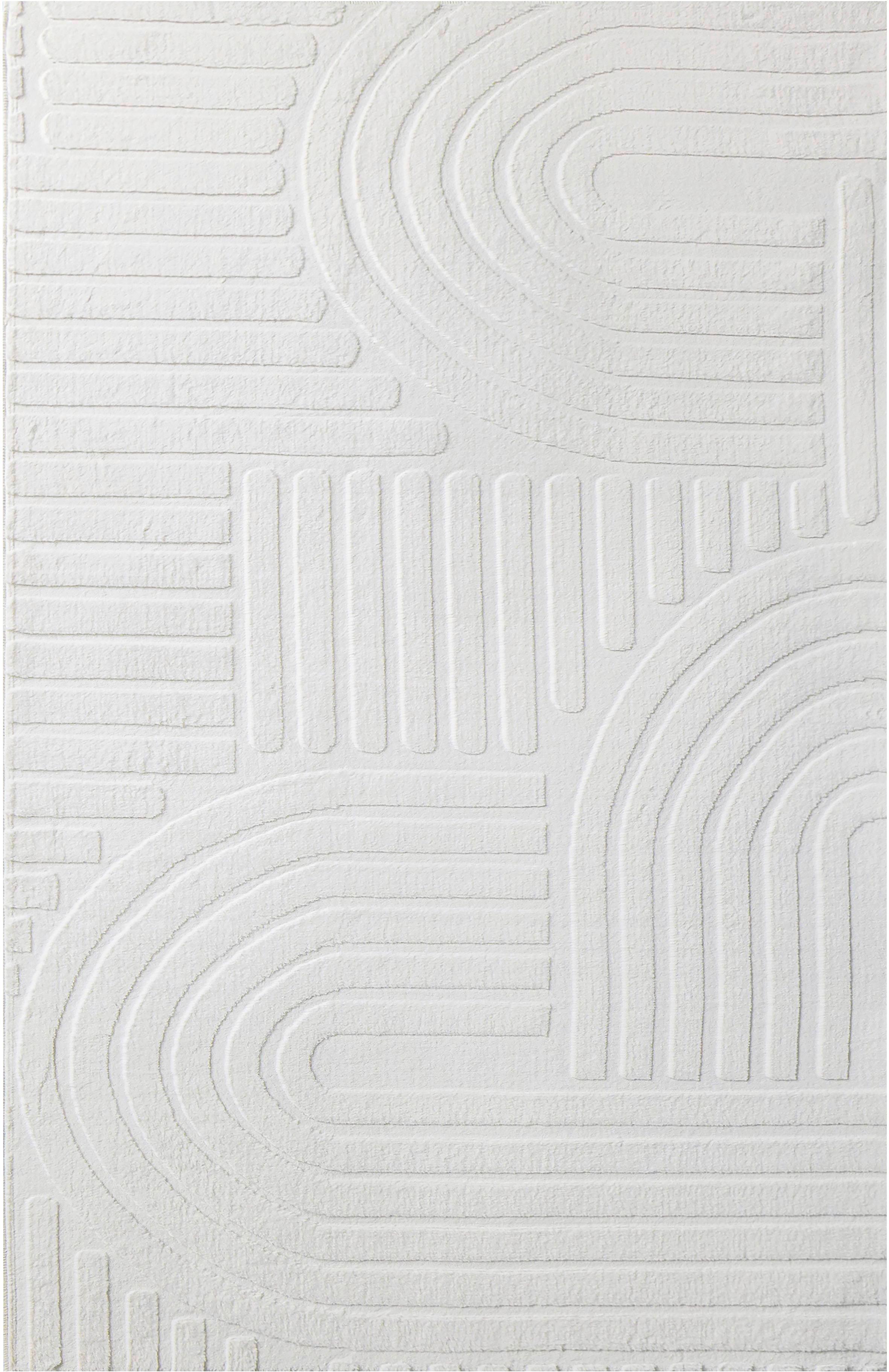UMELÁ KOŽUŠINA BELLA - perleťová, Modern, textil (100/155cm) - Mömax