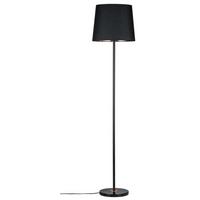 Stehlampe Enja Schwarz/kupferfarben, Textil - Schwarz/Kupferfarben, Design, Textil/Stein (36/160cm) - Paulmann