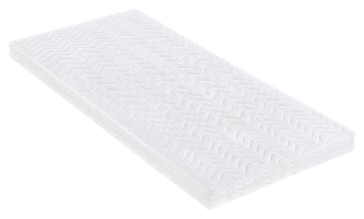 Rolovaná matrace BINGO 90/200 cm, H2, v. 8 cm - bílá, textil (90/200cm) - Based