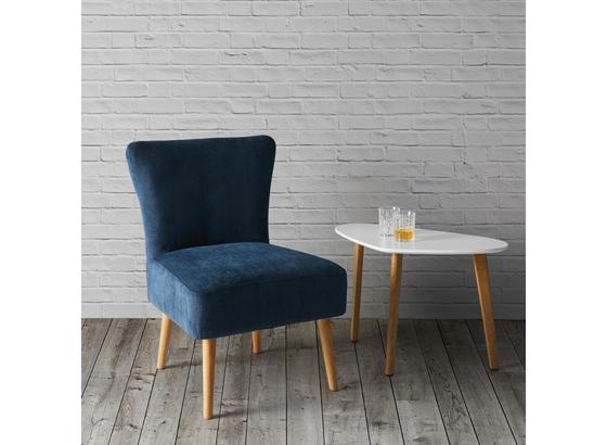 Kreslo Laura - modrá, Moderný, drevo/textil (62/83/62cm) - Mömax modern living Kreslo Laura - modrá, Moderný, drevo/textil (62/83/62cm) - Mömax modern living