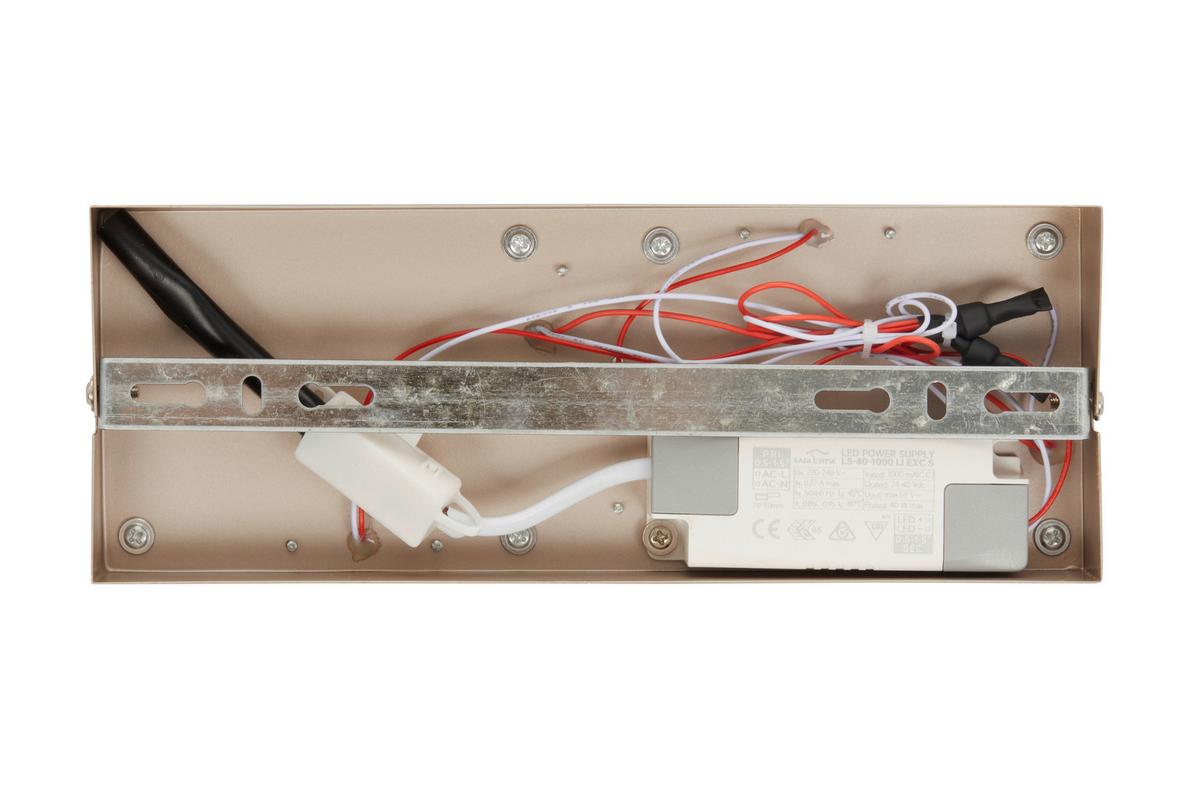 STROPNÍ LED SVÍTIDLO TUNI - barvy akácie, Moderní, kov/plast (58/34/5,5cm) - Mömax