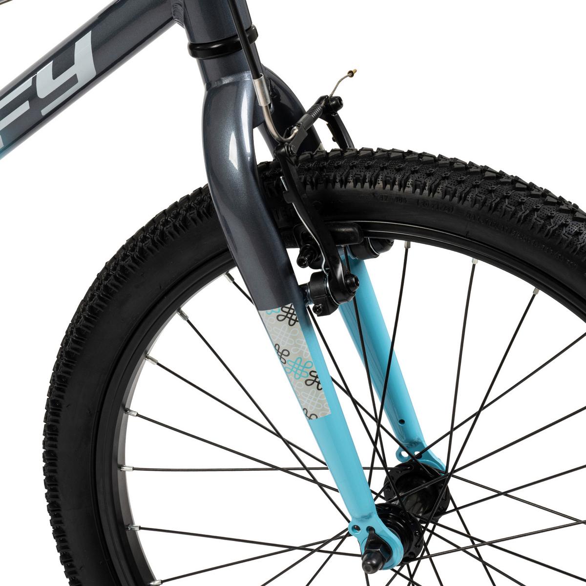 Kinderfahrrad Literide Hellblau, 20 Zoll - Hellblau, Basics, Metall (35/67,5/137,8cm)