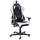 Gamingstuhl DX Racer Schwarz/Weiß - Schwarz/Weiß, MODERN, Kunststoff/Metall (74/123-132/52cm) - Dxracer