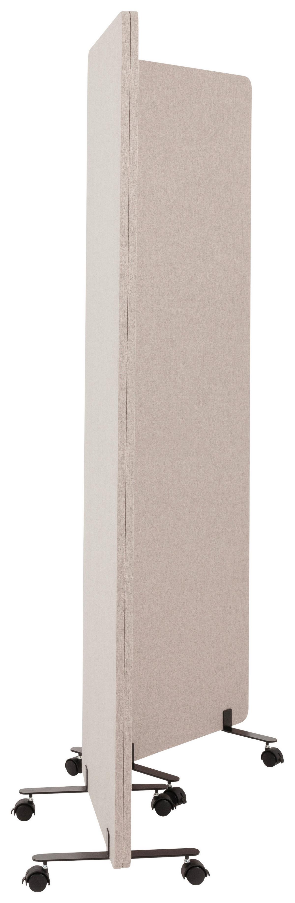 Trennwand Flexmiut - Taupe, Basics, Kunststoff/Textil (60/177/35cm) - MID.YOU