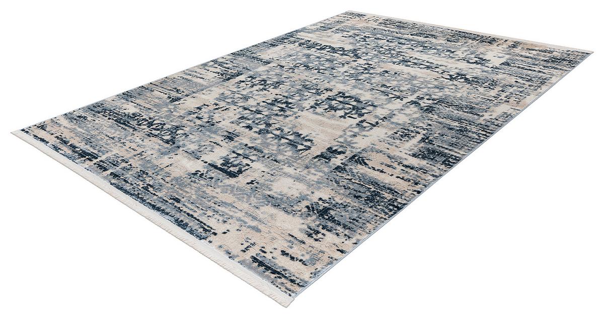 Teppich Adeon 300 Blau B: 80 cm - Blau, KONVENTIONELL, Textil (80/150cm)