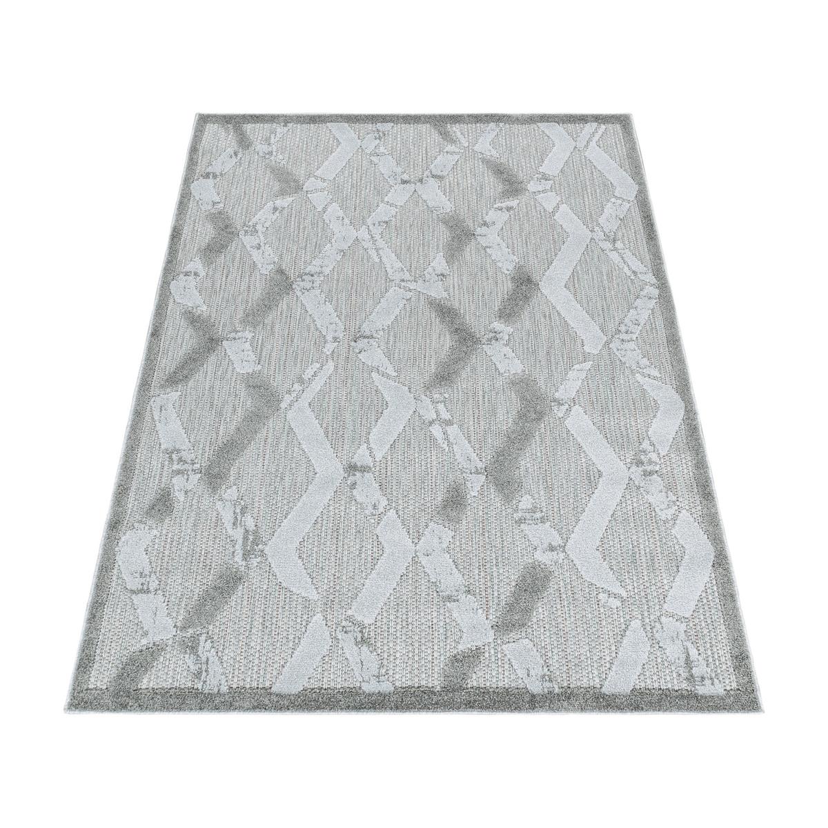 Läufer Bahama - Grau, Design, Textil (80/250cm) - Novel