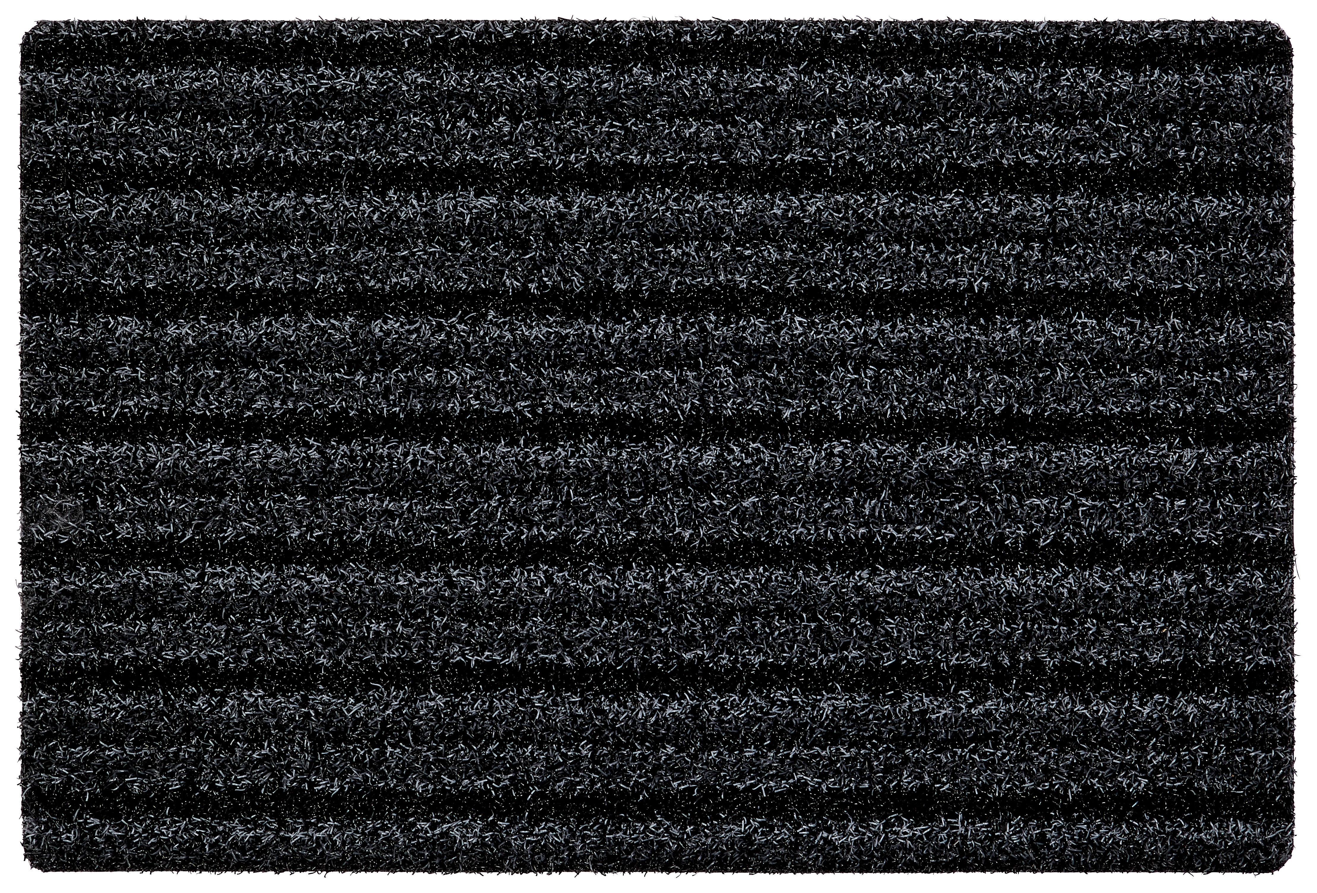 Fußmatte Patrick 40x60 cm Schmutzabweisend - Anthrazit/Grau, Basics, Kunststoff (40/60cm) - Ondega