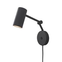 Wandleuchte Montreux - Schwarz, Trend, Metall (21,6/10,5/18cm) - It's about Romi