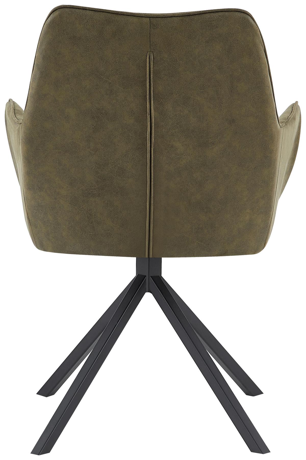 Armlehnstuhl Aeron Grün B: 62 cm - Design (62/89/59.5cm) - Kayoom