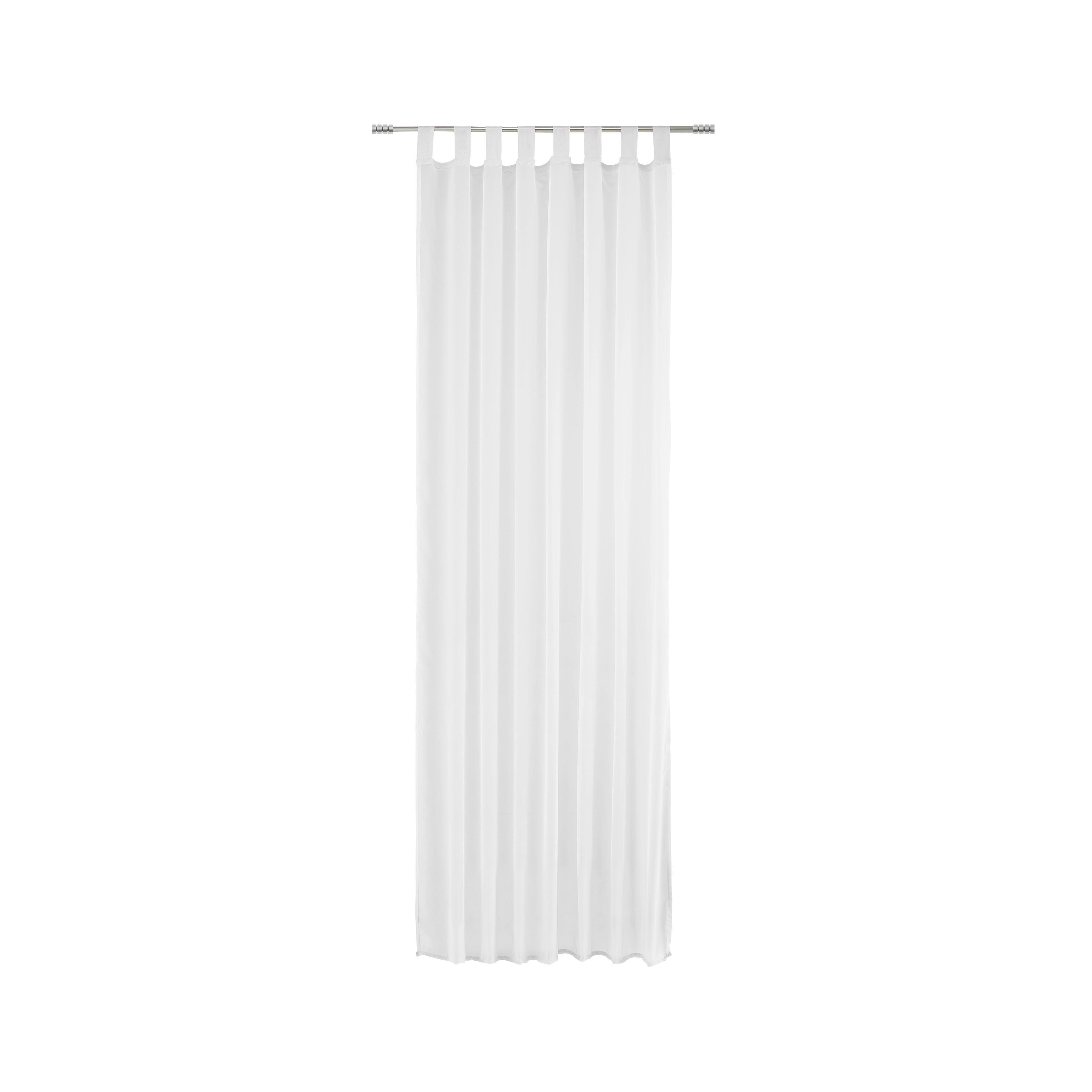 Záves S Pútkami Hanna 2ks-Cen. Trhák,140/245cm - prírodné farby, textil (140/245cm) - Based
