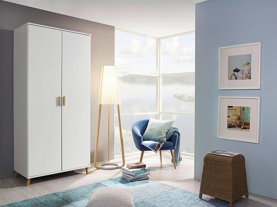 Aufbewahrungsideen für das Schlafzimmer Zweitüriger Kleiderschrank