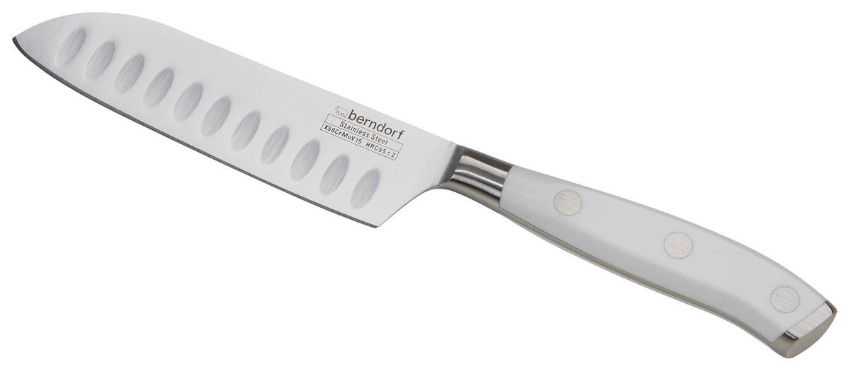 Santokumesser Profi Line Edelstahl Klinge ca. 12,5 cm - KONVENTIONELL, Metall (23cm) - Berndorf