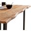 Esstisch Runner L: 140 cm Akazie - Schwarz/Akaziefarben, ROMANTIK / LANDHAUS, Holz/Metall (140/80/76cm) - Carryhome Esstisch Runner L: 140 cm Akazie - Schwarz/Akaziefarben, ROMANTIK / LANDHAUS, Holz/Metall (140/80/76cm) - Carryhome