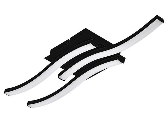 LED-Deckenleuchte Cabezas 1 L: 50,5 cm - Schwarz/Weiß, Basics, Kunststoff/Metall (50,5/13/7cm) LED-Deckenleuchte Cabezas 1 L: 50,5 cm - Schwarz/Weiß, Basics, Kunststoff/Metall (50,5/13/7cm)