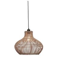 Hängeleuchte Kalahari Naturfarben B: 42 cm - Naturfarben, Trend (42/42/35cm) - Good & Mojo
