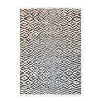 Flachwebteppich Aperitif Grau, 160x230 cm - Grau, KONVENTIONELL, Textil (160/230cm)