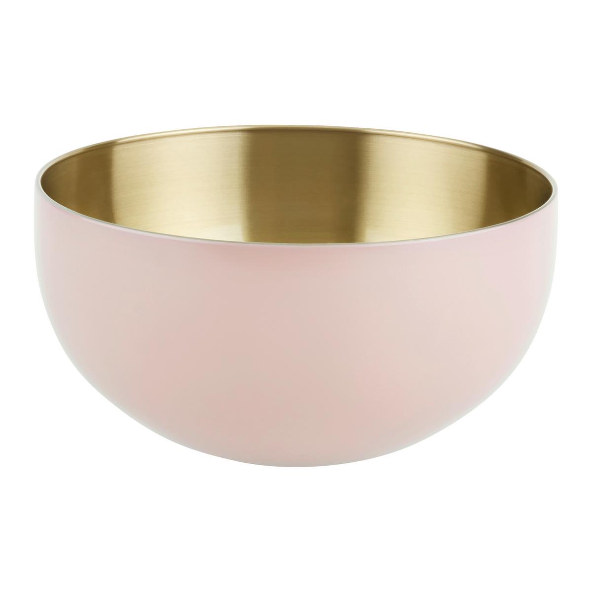 mísa na míchání BETTY -XS- - růžová/šampaňská, Moderní, kov (12,5/6,5cm) - Mömax
