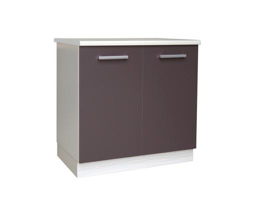 Skrinka Pod Drez Margaret - sivá/biela, Moderný, drevený materiál (80/85/52cm) Skrinka Pod Drez Margaret - sivá/biela, Moderný, drevený materiál (80/85/52cm)