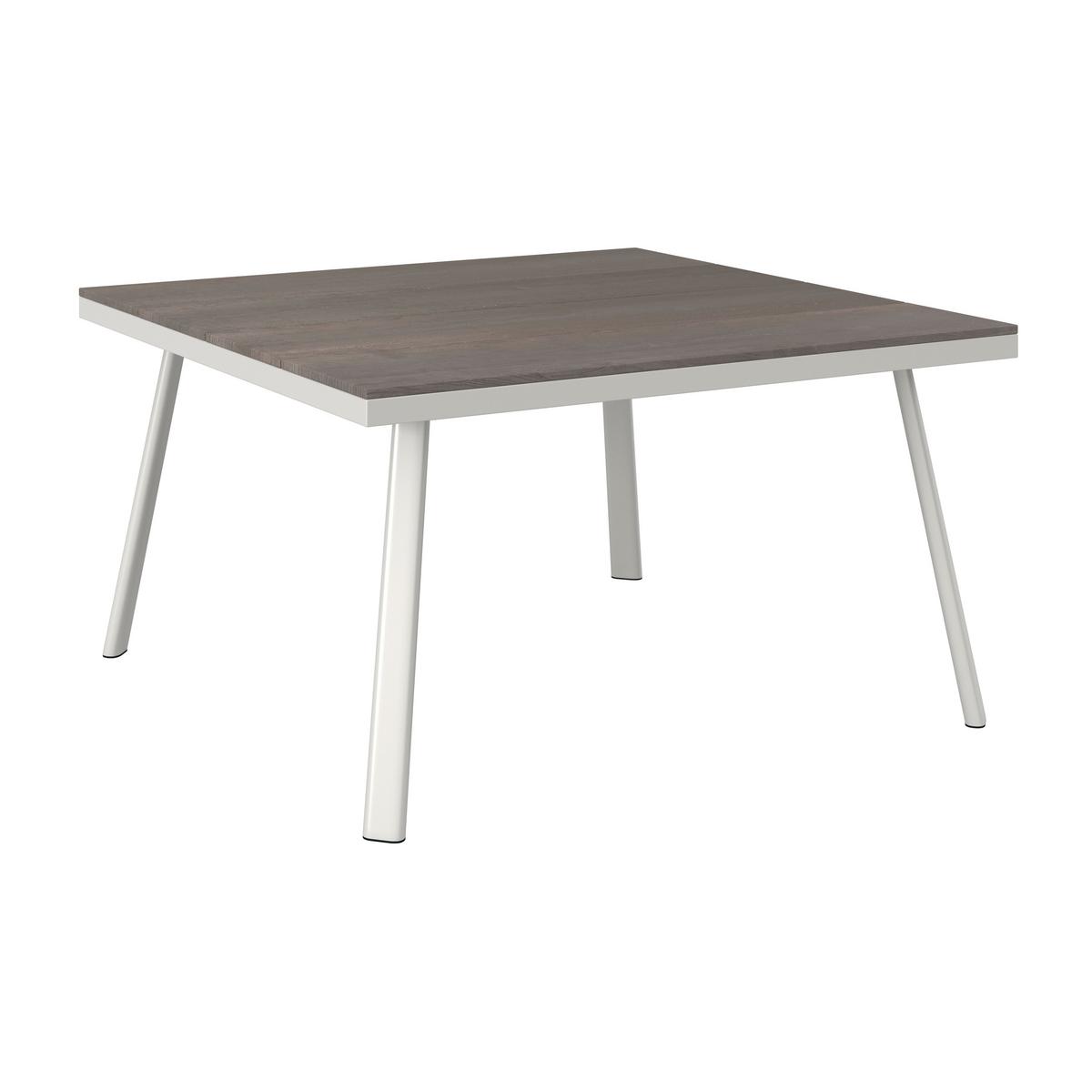 JÍDELNÍ TERASOVÁ SOUPRAVA ELISA - bílá/světle šedá, Moderní, kov/textil (238/74/75cm) - Bessagi Garden
