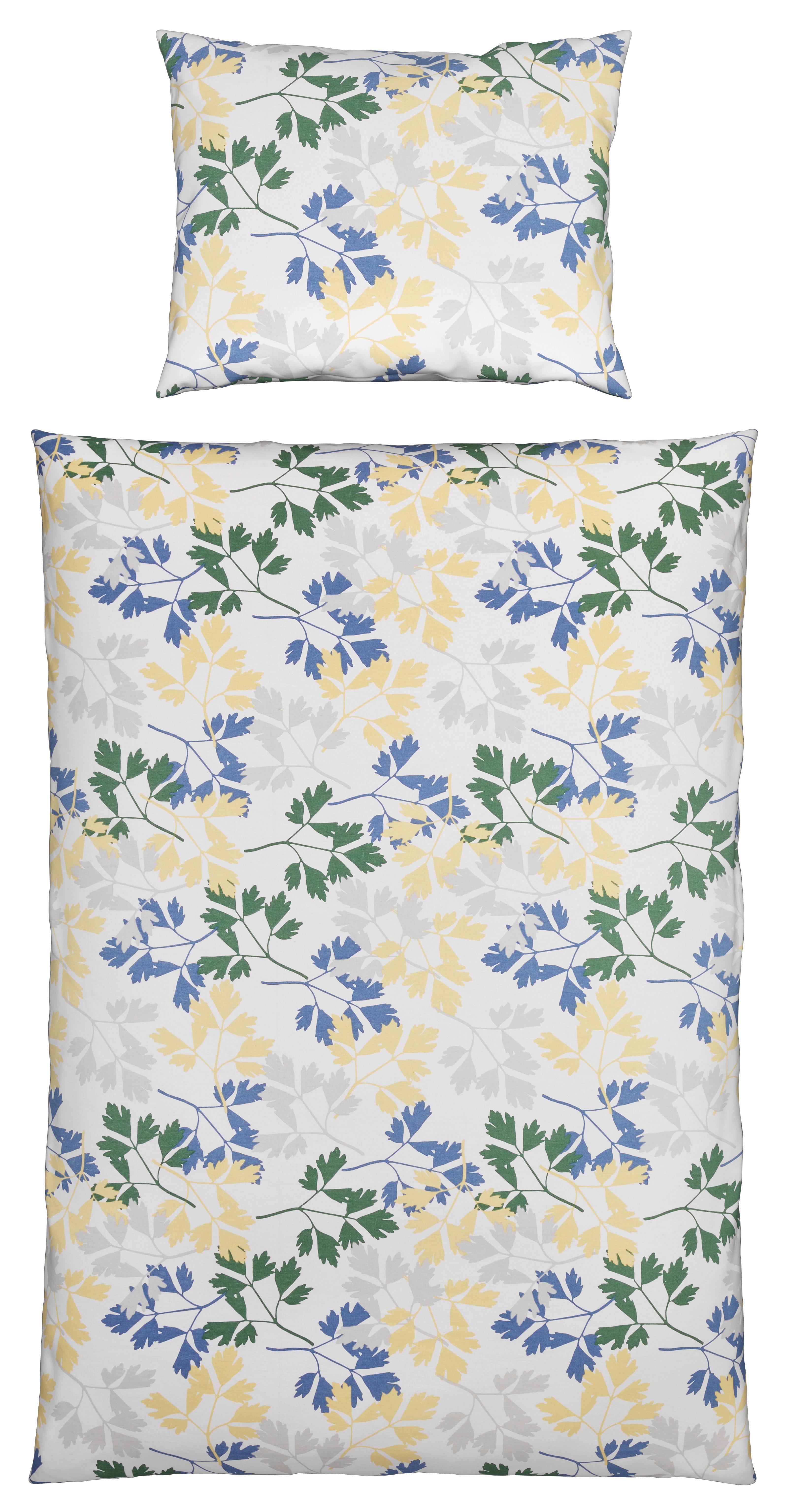 Ágyneműhuzat-garnitúra Malmö - bézs/zöld, Modern, textil - Luca Bessoni