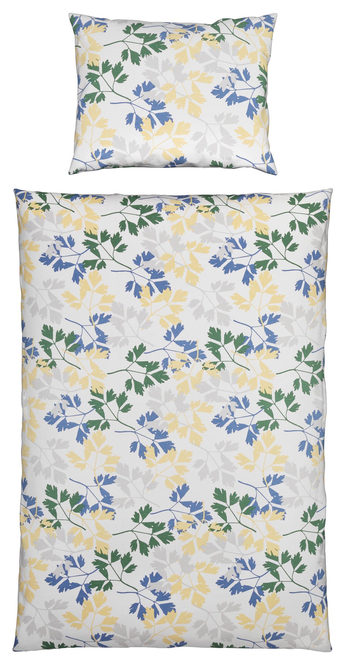 Ágyneműhuzat-garnitúra Malmö - bézs/zöld, Modern, textil - Luca Bessoni