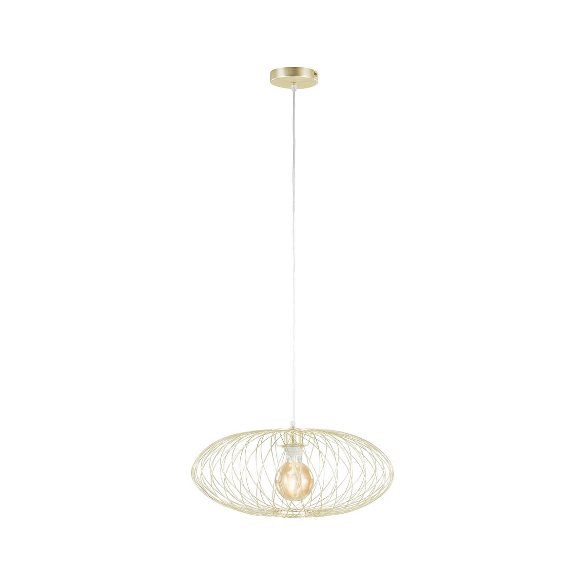 Závěsné svítidlo TIZIANA - barvy zlata, Moderní, kov (50/150cm) - Bessagi Home