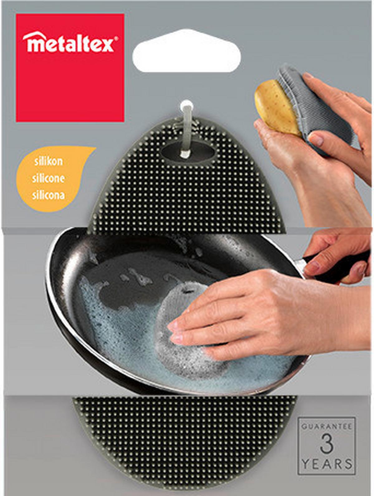 Tisztítókefe Szilikon - műanyag (12/16/1.7cm)