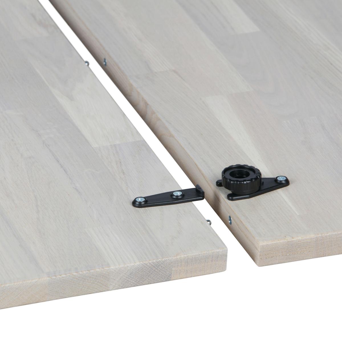 Esstisch Lange Jan Eichefarben L: 120-200 cm - Eichefarben, Design, Holz (120-200/120/75cm) - Livetastic