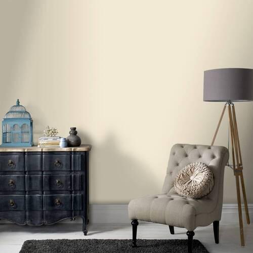 Vliestapete 52x1000 cm Mauer, Beige - Beige, Basics, Papier/Kunststoff (52/1000cm)
