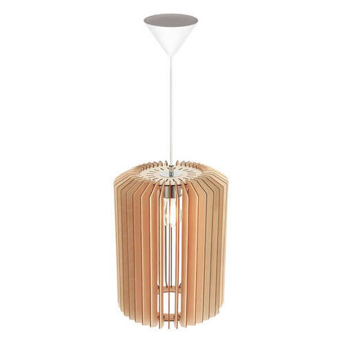 Hängeleuchte Asti Naturfarben B: 30 Cm - Naturfarben, Natur, Holz (30/40cm) - Nordlux