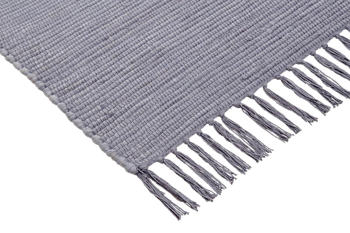Kézi Szövésű Szőnyeg Kb. 70/120cm - antracit, Modern, textil (70/120cm) - James Wood
