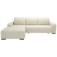 Ecksofa Mit Schlaffunktion Vicari 292x185 Cm - Beige/Schwarz, MODERN, Textil (292/185cm) - Livetastic