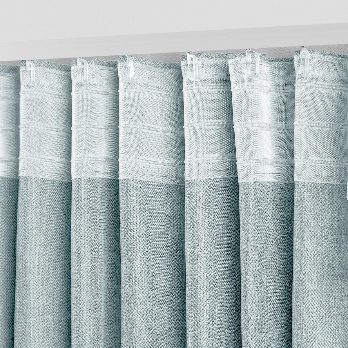 HOTOVÝ ZÁVES ANDI 2 KS/BAL. - strieborná, Konventionell, textil (140/245cm) - Modern Living