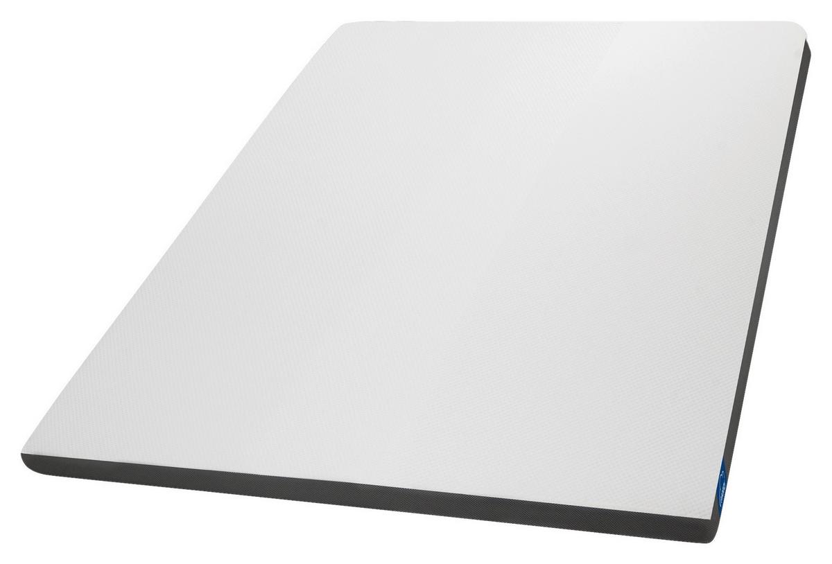 Eazzzy Topper Hellgrau LF: 140x200cm - Hellgrau, Basics, Textil (140/200cm) - Genius