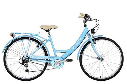 Citybike Damen 26 Zoll Toscana Blau 6 Gänge